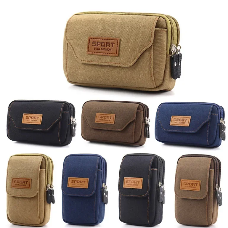 Running Belt Waist - Borsa da uomo morbida da 6,5