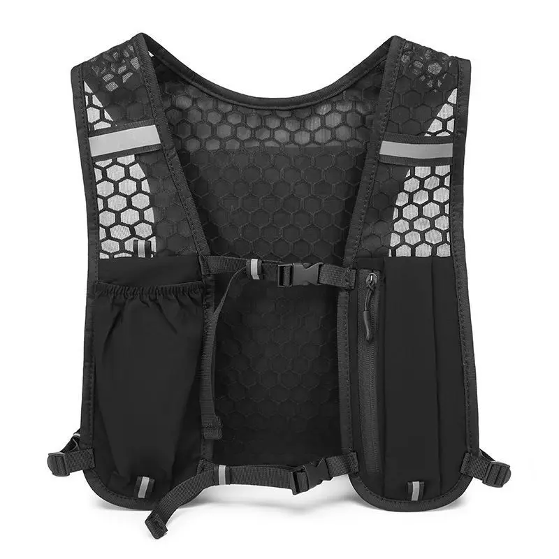 Running Gear Hydration - Gilet Riflettente Leggero da Corsa per