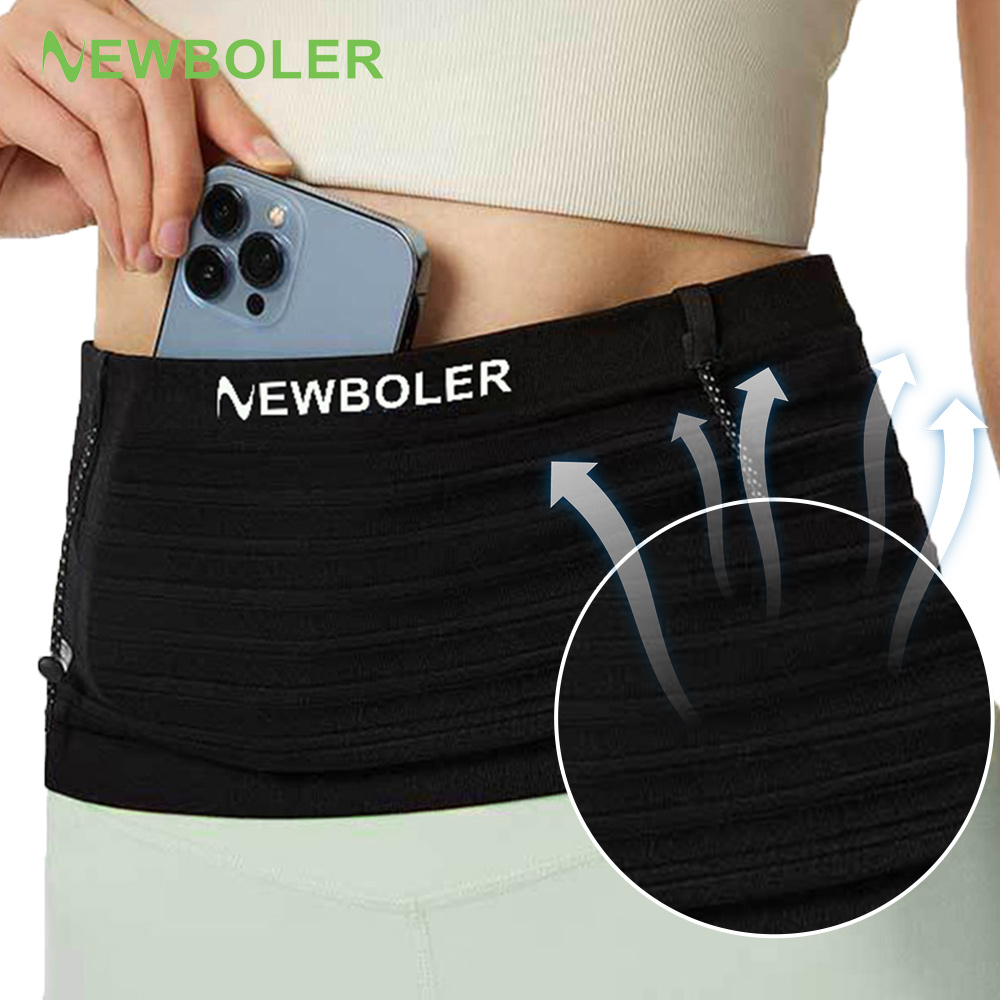 Running Gear Organizer - NEWBOLER Marsupio sportivo elastico Marsupio leggero
