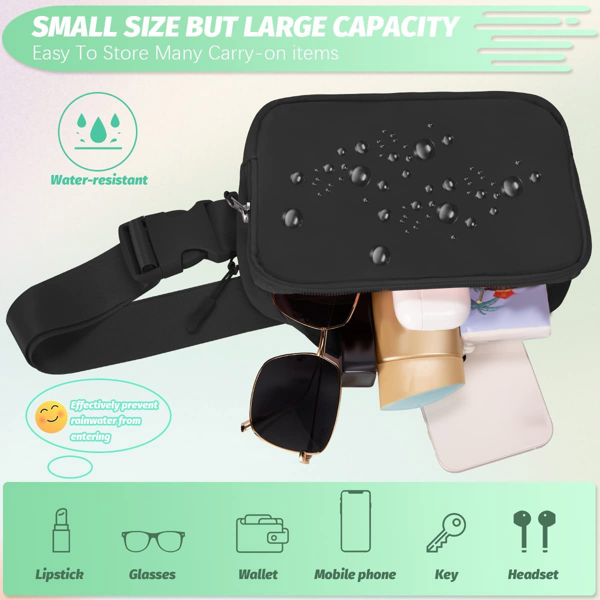 Borsa da cintura per donna e u - Running Belt Waist recensione e prezzo