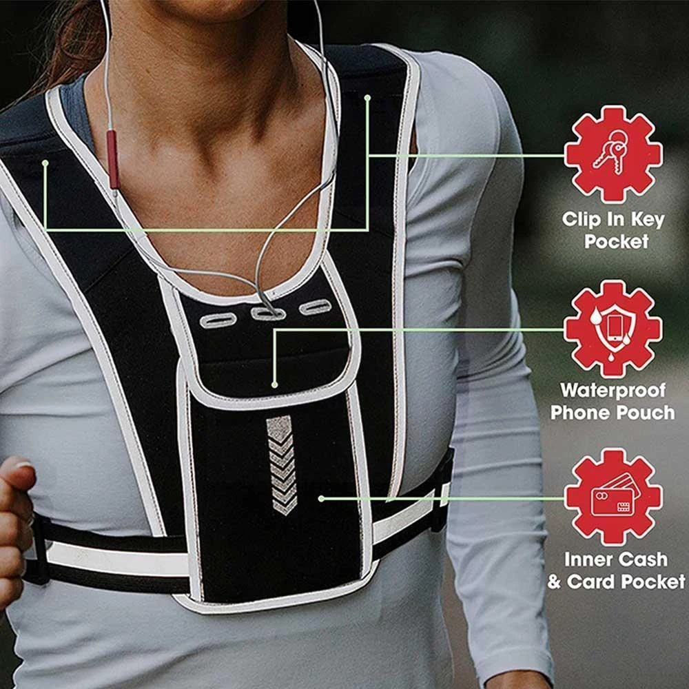 Gilet da corsa porta telefono  - Running Gear Hydration recensione e prezzo